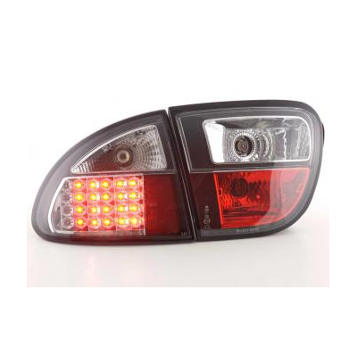 Kit De Pilotos Traseros Led Seat Leon Modelo 1m  1999-2005 Negro Fk Automotive