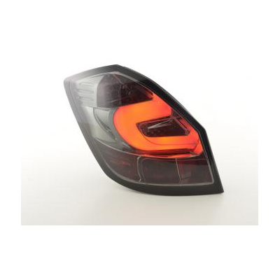 Pilotos Led Skoda Fabia 5-Puertas Bj. Ab 2007 Negro Fk Automotive