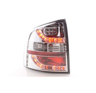 Kit De Pilotos Traseros Led Skoda Octavia Combi Modelo 1z  05-, Cromado Fk Automotive