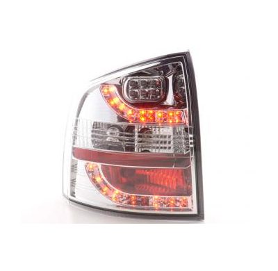 Kit De Pilotos Traseros Led Skoda Octavia Combi Modelo 1z  05-, Cromado Fk Automotive