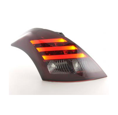 Kit De Pilotos Traseros Led Suzuki Swift  2011-, Rojo/Negro Fk Automotive
