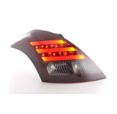 Kit De Pilotos Traseros Led Suzuki Swift  2011-, Rojo/Negro Fk Automotive