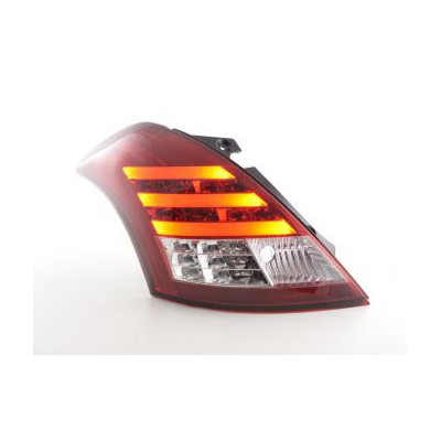 Pilotos Led Suzuki Swift Sport Bj. 11-13 Rojo/Transparente Fk Automotive