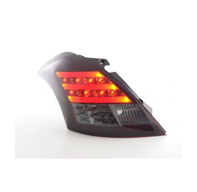 Pilotos Led Suzuki Swift Sport Bj. 11-13 Rojo/Negro Fk Automotive