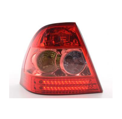 Kit De Pilotos Traseros Led Toyota Corolla Sedan Modelo E12  02-04 Rojo Fk Automotive