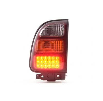 Kit De Pilotos Traseros Led Toyota Rav4  98-00 Color Claro/Gelb/Rojo Fk Automotive