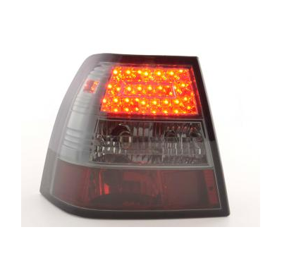 Kit De Pilotos Traseros Led Vw Bora Modelo 1j  98-03 Negro Fk Automotive