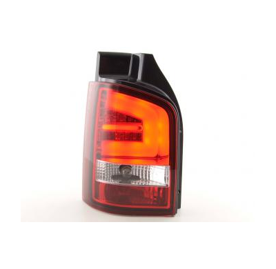 Pilotos Led Juego Vw T5 Bj. 2010- Rojo/Transparente Fk Automotive