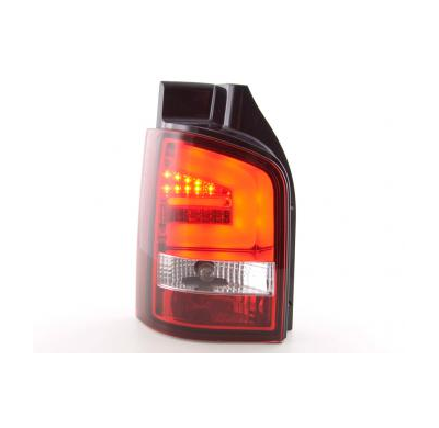 Pilotos Led Juego Vw T5 Bj. 2010- Rojo/Transparente Fk Automotive