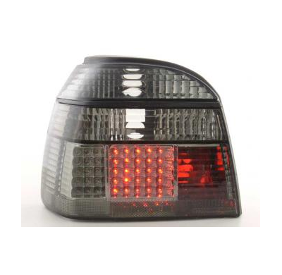 Kit De Pilotos Traseros Led Vw Golf 3 Modelo 1hxo  92-97 Negro Fk Automotive