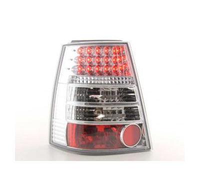 Kit De Pilotos Traseros Led Vw Golf 4 Variant Modelo 1j  99-06 Cromado Fk Automotive