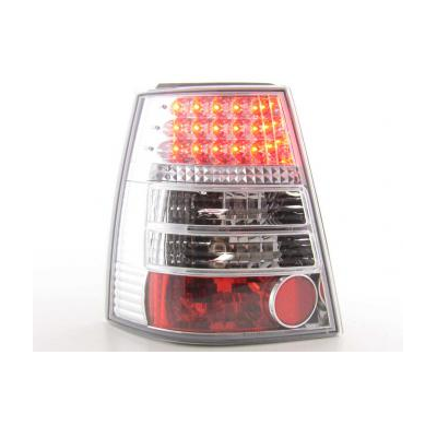 Kit De Pilotos Traseros Led Vw Golf 4 Variant Modelo 1j  99-06 Cromado Fk Automotive