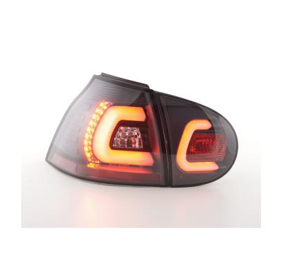 Pilotos Led Vw Golf 5 Bj. 03-08 Negro Fk Automotive