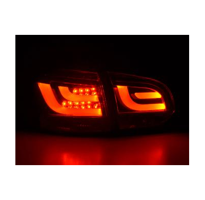 Pilotos Led Juego Vw Golf 6 Typ 1k Bj. 2008-2012 Negro Fk Automotive