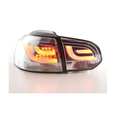 Pilotos Led Vw Golf 6 Typ 1k Bj. 2008-2012 Cromado Fk Automotive