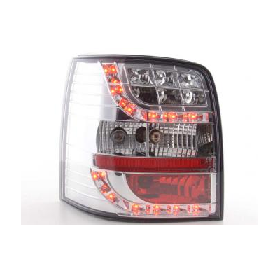 Kit De Pilotos Traseros Led Vw Passat 3b Variant  97-00 Cromado Fk Automotive