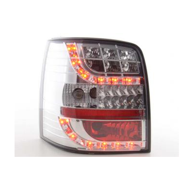 Kit De Pilotos Traseros Led Vw Passat 3b Variant  97-00 Cromado Fk Automotive