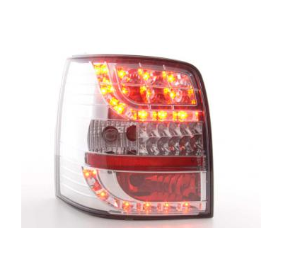 Kit De Pilotos Traseros Led Vw Passat 3b Variant  97-00 Cromado Fk Automotive
