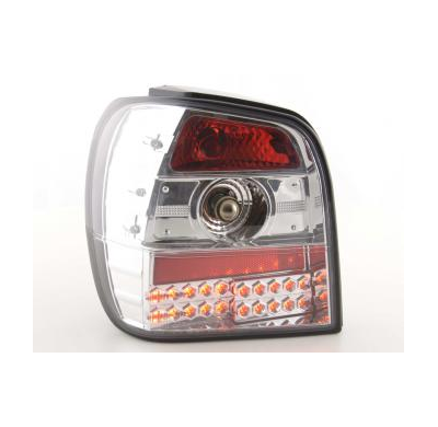 Kit De Pilotos Traseros Led Vw Polo Modelo 6n  94-99 Cromado Fk Automotive
