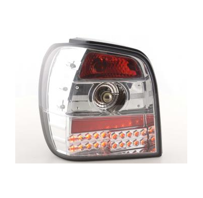 Kit De Pilotos Traseros Led Vw Polo Modelo 6n  94-99 Cromado Fk Automotive