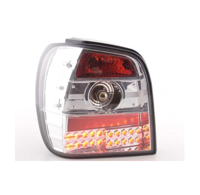 Kit De Pilotos Traseros Led Vw Polo Modelo 6n  94-99 Cromado Fk Automotive