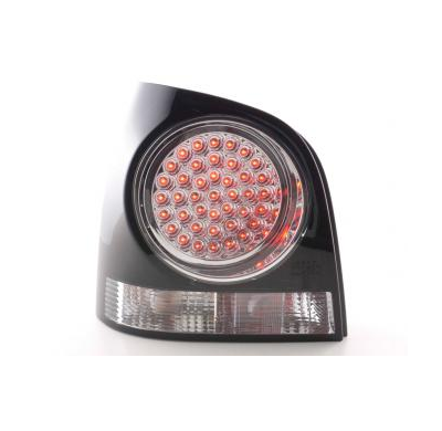 Kit De Pilotos Traseros Led Vw Polo Modelo 9n  05-09 Negro Fk Automotive