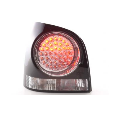 Kit De Pilotos Traseros Led Vw Polo Modelo 9n  05-09 Negro Fk Automotive