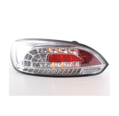 Kit De Pilotos Traseros Led Vw Scirocco 3 Modelo 13  08- Cromado Fk Automotive