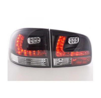 Kit De Pilotos Traseros Led Vw Touareg Modelo 7l  03-09, Negro Fk Automotive