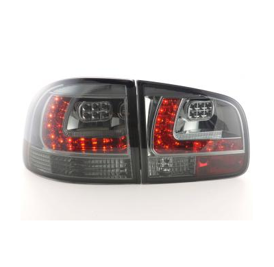 Kit De Pilotos Traseros Led Vw Touareg Modelo 7l  03-09, Negro Fk Automotive