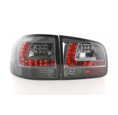 Kit De Pilotos Traseros Led Vw Touareg Modelo 7l  03-09, Negro Fk Automotive