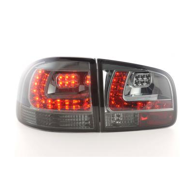 Kit De Pilotos Traseros Led Vw Touareg Modelo 7l  03-09, Negro Fk Automotive