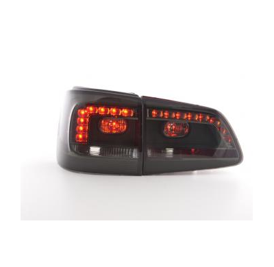 Pilotos Led Vw Touran Bj. 11- Negro Fk Automotive