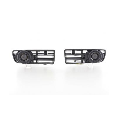 Juego Antinieblas Con Blende Vw Golf 4 Bj. 98-02, Negro Fk Automotive