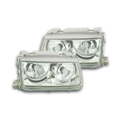 Faros Powerlook Para Vw Polo (Tipo 6n) 94-99 Cromado Fk Automotive