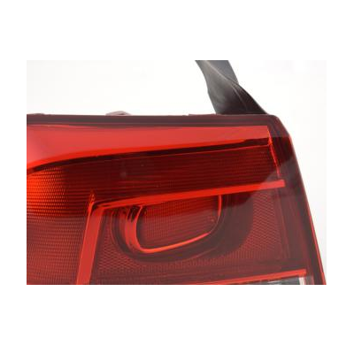 Piloto trasero izquierdo VW Passat 3C Limousine Bj. 2010- Rojo/transparente Fk automotive