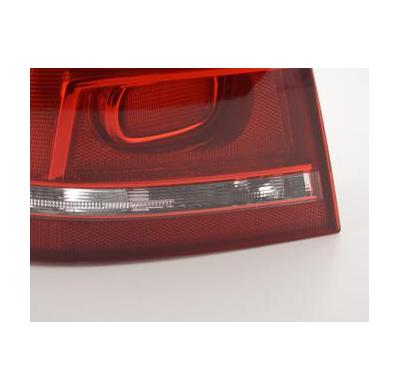 Piloto trasero izquierdo VW Passat 3C Limousine Bj. 2010- Rojo/transparente Fk automotive