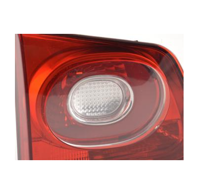 Piloto trasero izquierdo VW Tiguan (5N) Bj. 07-11 Rojo/transparente Fk automotive