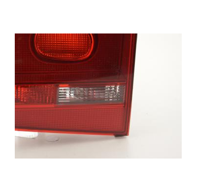Piloto trasero derecho VW Touran (1T) Bj. 11-14 Rojo/transparente Fk automotive