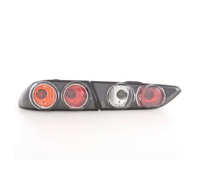 Kit De Pilotos Traseros Para Alfa Romeo 156 Modelo 932  98-02 Negro Fk Automotive