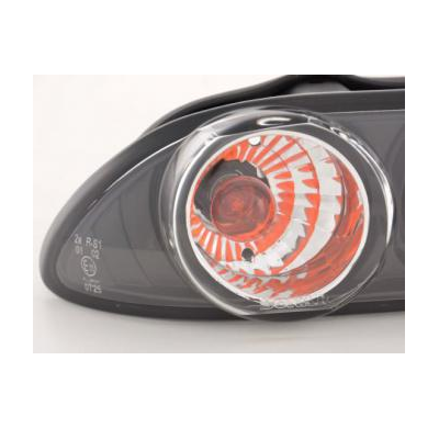 Kit De Pilotos Traseros Para Alfa Romeo 156 Modelo 932  98-02 Negro Fk Automotive