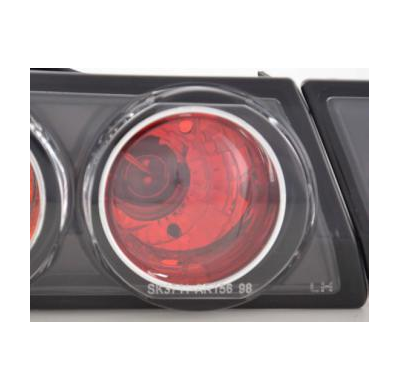 Kit De Pilotos Traseros Para Alfa Romeo 156 Modelo 932  98-02 Negro Fk Automotive