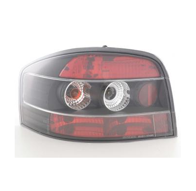 Kit De Pilotos Traseros Para Audi A3 Modelo 8p  03- Negro Fk Automotive