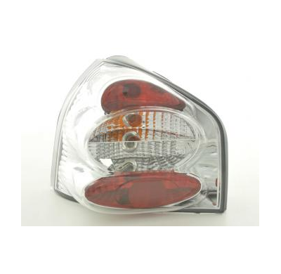 Kit De Pilotos Traseros Para Audi A3 Modelo 8l  96-02 Cromado Fk Automotive