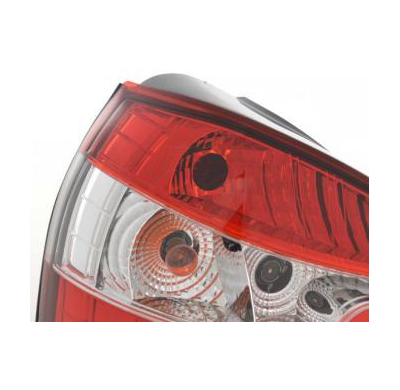 Kit De Pilotos Traseros Audi A3 Modelo 8l  96-00, Rojo/Color Claro Fk Automotive