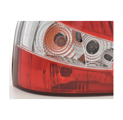 Kit De Pilotos Traseros Audi A3 Modelo 8l  96-00, Rojo/Color Claro Fk Automotive