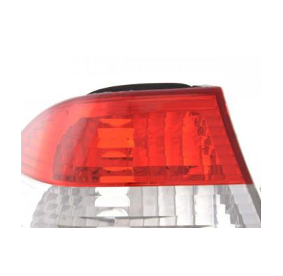 Kit De Pilotos Traseros Para Bmw Serie 3 Sedan Modelo E46  01-05 Blanco Rojo Fk Automotive