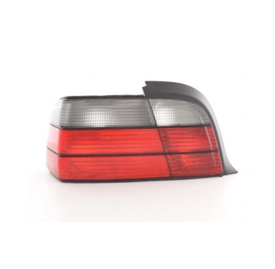 Kit De Pilotos Traseros Bmw Serie 3 E36 Coupe, Rojo/Negro Fk Automotive