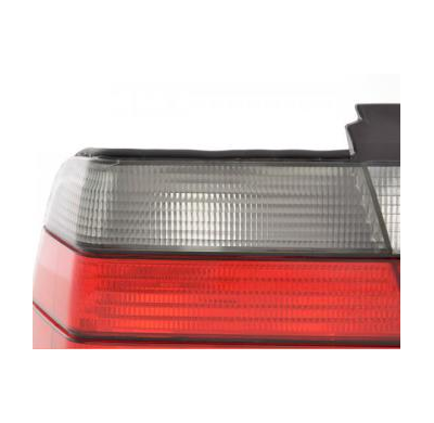 Kit De Pilotos Traseros Bmw Serie 3 E36 Coupe, Rojo/Negro Fk Automotive