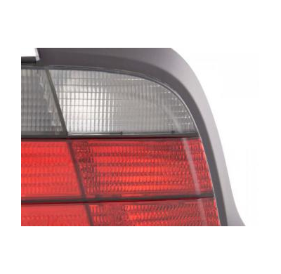 Kit De Pilotos Traseros Bmw Serie 3 E36 Coupe, Rojo/Negro Fk Automotive